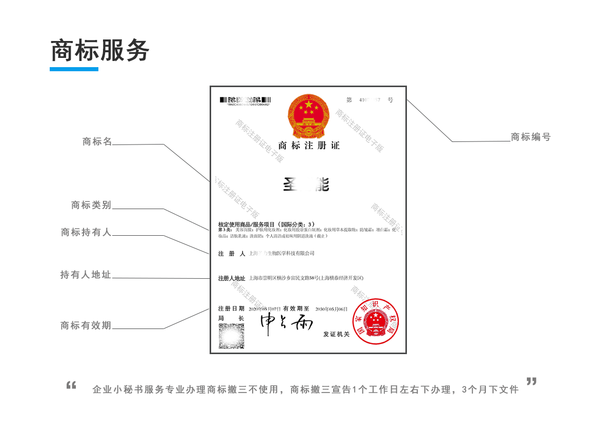 商标撤销三年不使用